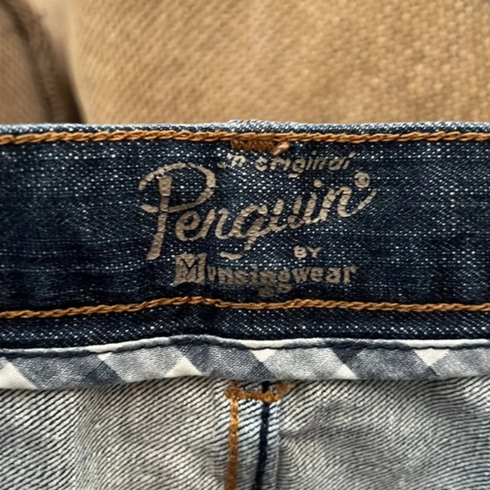 Penguin by munsingwear‎ dark denim button fly Mens size 30